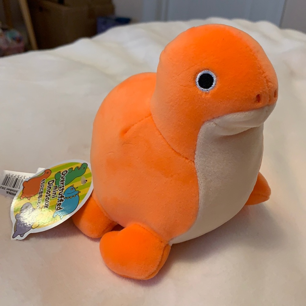 Overstuffed mini dinosaur - brachiosaurus